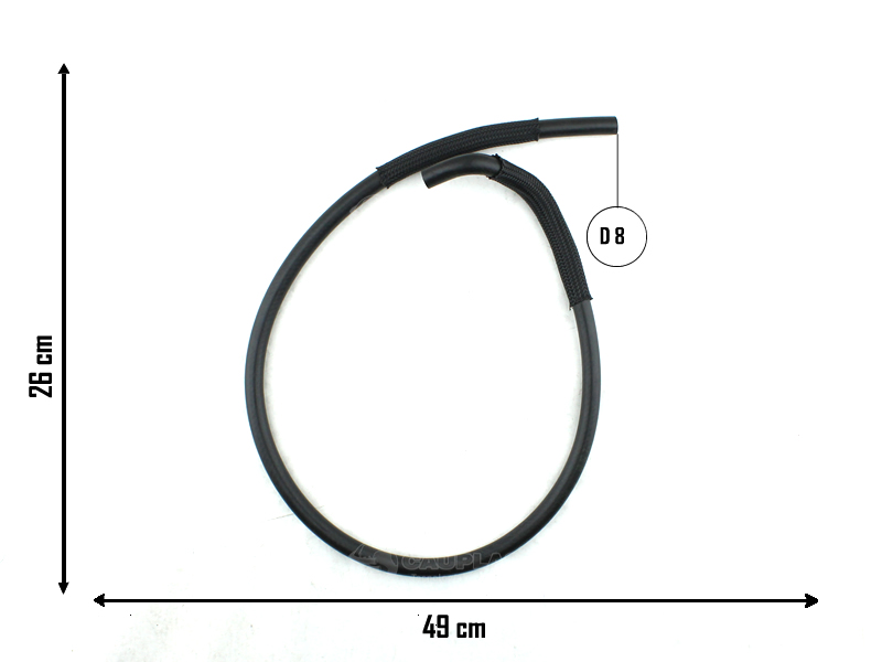 CAUPLAS MANGUERA COMBUSTIBLE RENAULT MEGANE I SCENIC I OEM:7705190193 =YACO 3254