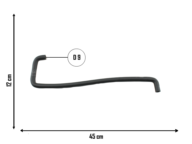 CAUPLAS MANGUERA CIRCULACION DE AIRE RENAULT MEGANE I SCENIC I OEM:7702224683 =YACO 1900