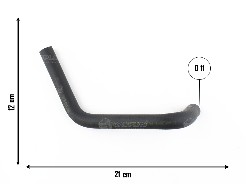 CAUPLAS MANGUERA CONECTOR 3 VIAS A FILTRO DE AIRE Y TAPA DE CILINDROS RENAULT 12 OEM:7702086791 =YACO 723
