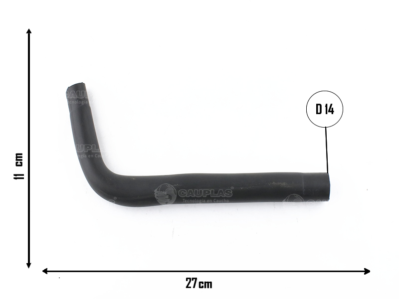 CAUPLAS MANGUERA CALEFACCION FIAT UNO I DUNA OEM:94100132
