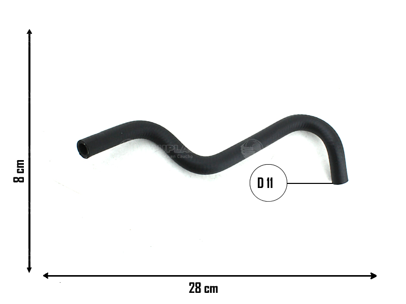 CAUPLAS MANGUERA DEPOSITO DE DIRECC HIDR  RENAULT MEGANE I SCENIC I OEM:7700840243 =YACO 1829