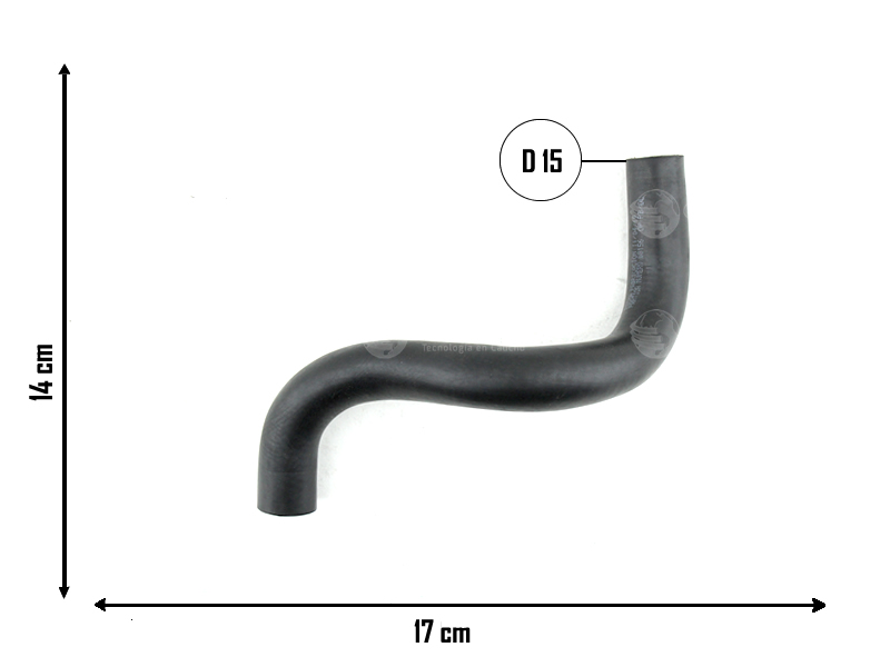 CAUPLAS MANGUERA RESERVORIO DIRECC HIDR A BOMBA RENAULT 19 OEM:7700796746