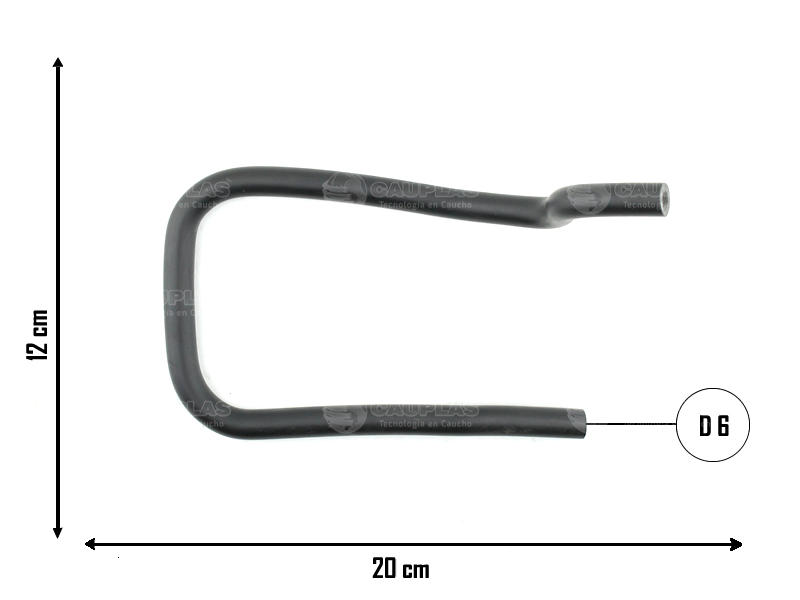 CAUPLAS MANGUERA COMBUSTIBLE RENAULT CLIO I  =YACO 1744