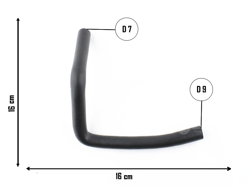 CAUPLAS MANGUERA DIRECC HIDR RETORNO RENAULT MEGANE I SCENIC I  =YACO 1950