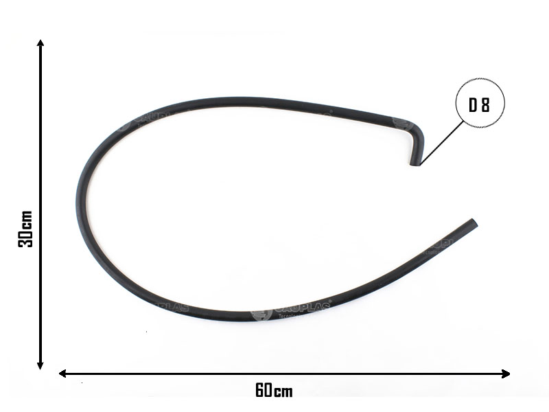 CAUPLAS MANGUERA VASO DE EXPAN A RADIADOR FORD RANGER I OEM:F87Z8075DA =YACO 2025