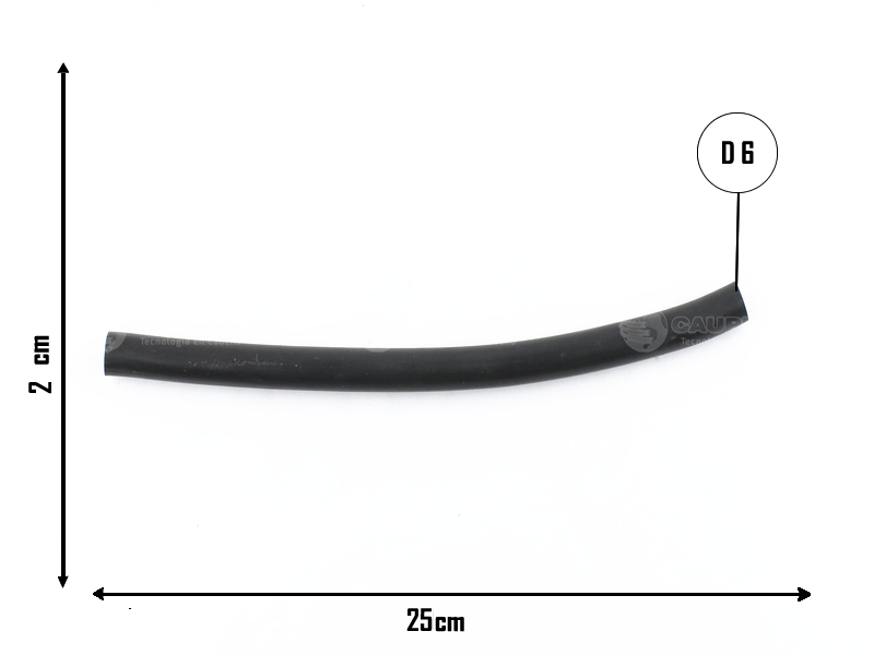 CAUPLAS MANGUERA TERMOSTATO AL CUERPO FARFALLO FIAT TEMPRA