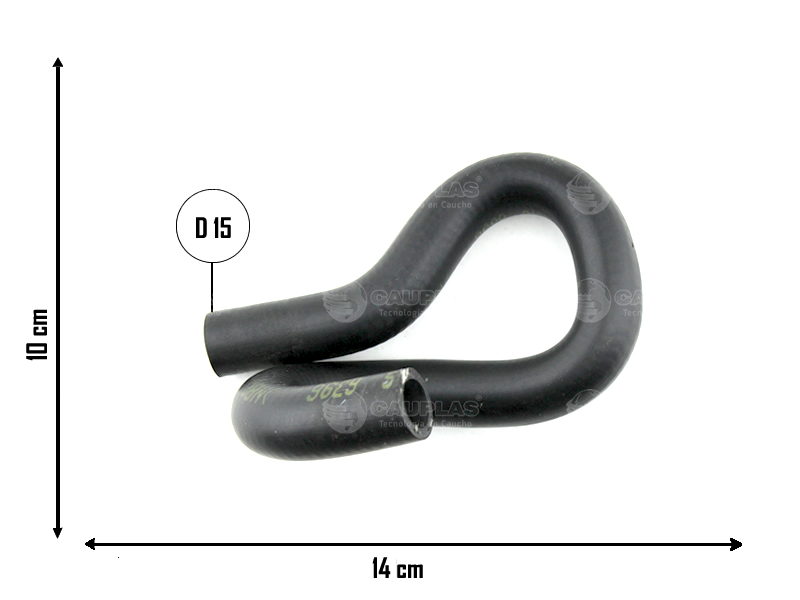 CAUPLAS MANGUERA DEPOSITO DIRECC HIDR A BOMBA RENAULT MEGANE I SCENIC I  =YACO 1879