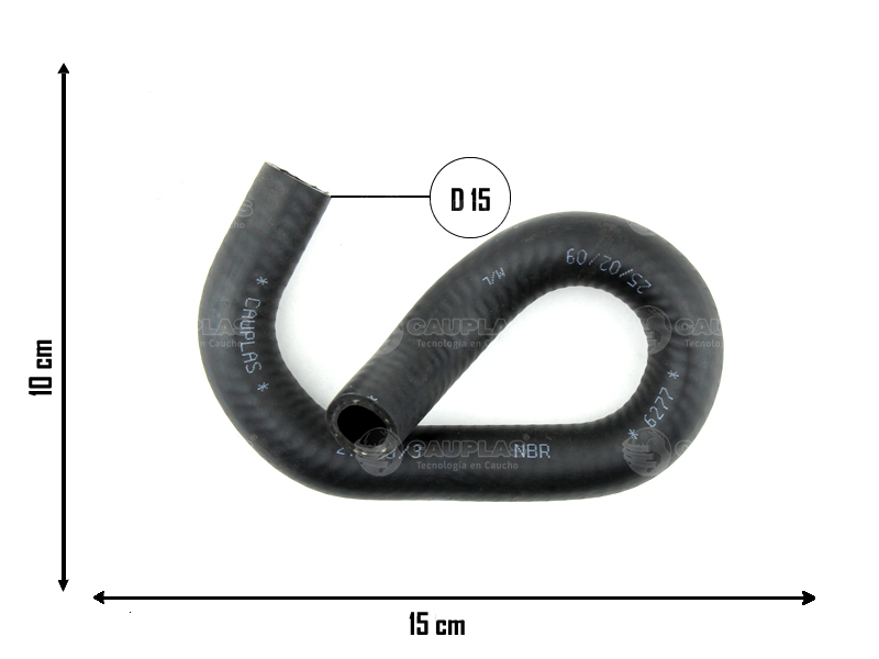 CAUPLAS MANGUERA DEPOSITO DIRECC HIDR A BOMBA RENAULT SCENIC I MEGANE I