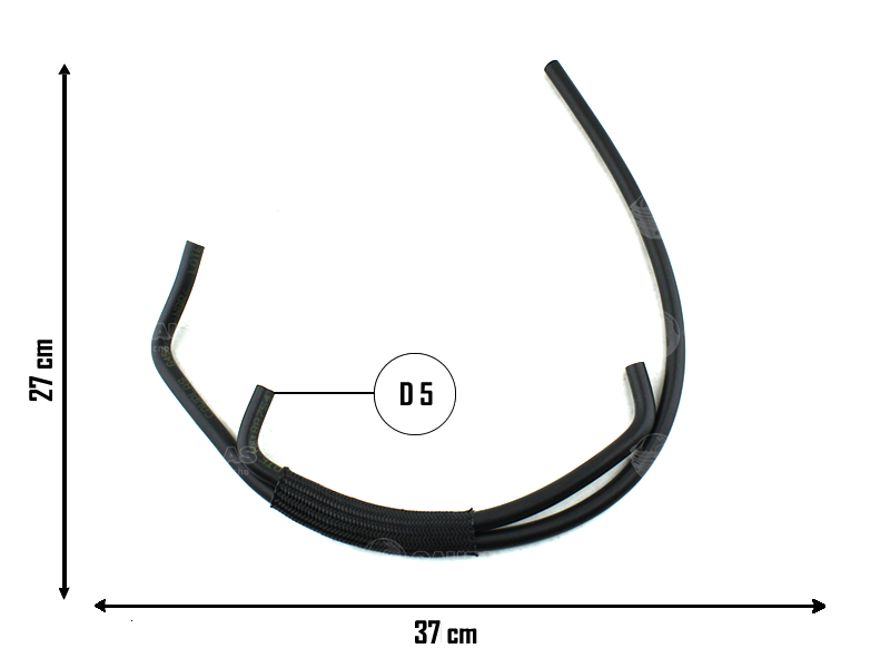 CAUPLAS MANGUERA REFRIGERACION RENAULT 19 OEM:7700851372