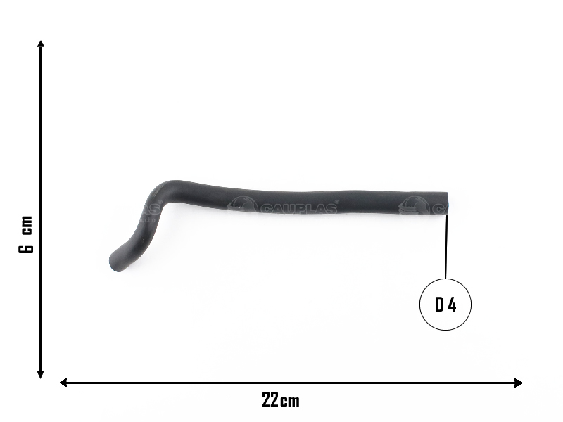 CAUPLAS MANGUERA CIRCULACION DE AIRE RENAULT TRAFIC I OEM:7702229748