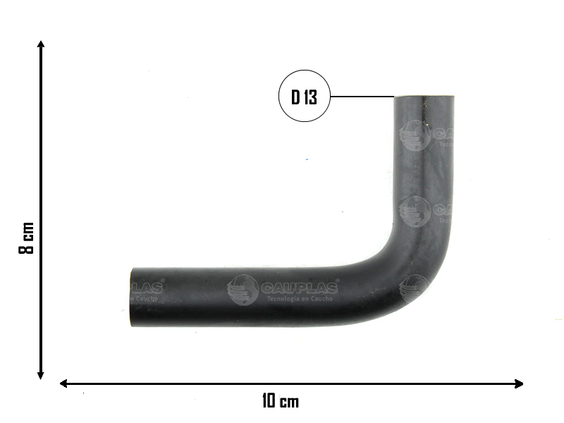 CAUPLAS MANGUERA DESCARGA DE GASES RENAULT CLIO II OEM:8200540079