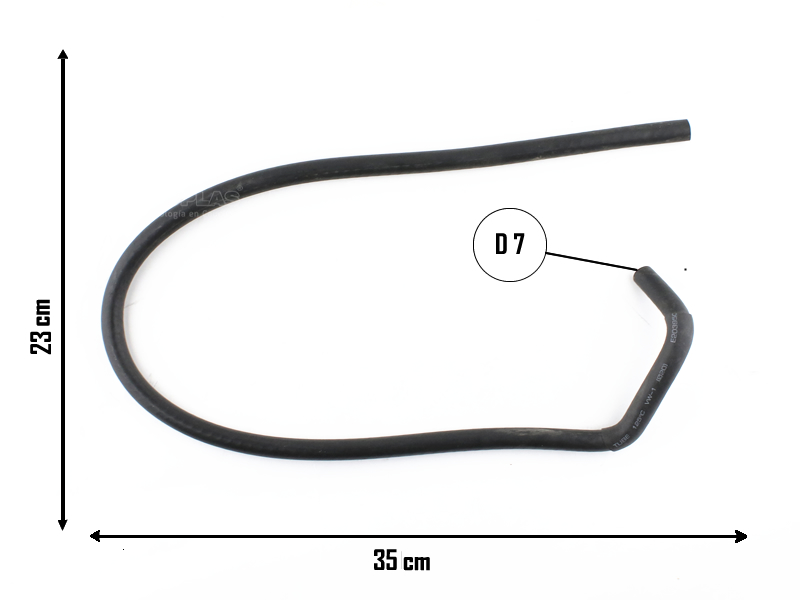 CAUPLAS MANGUERA COMBUSTIBLE RENAULT 19 OEM:7705090305