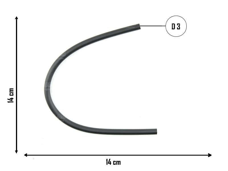 CAUPLAS MANGUERA DESCARGA DE GASES RENAULT 19 OEM:7702095382