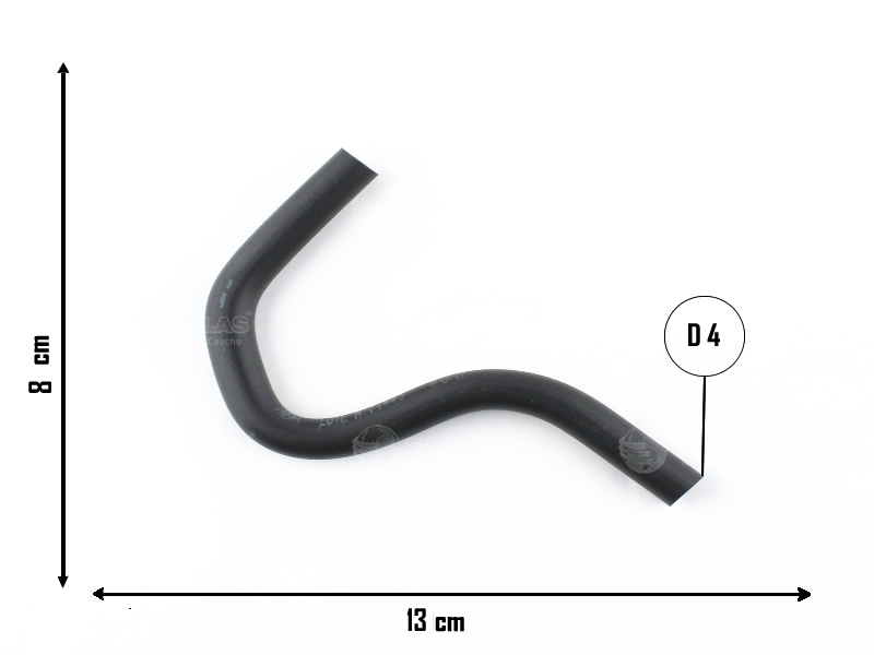 CAUPLAS MANGUERA CIRCULACION DE AIRE RENAULT 11 9  =YACO 914