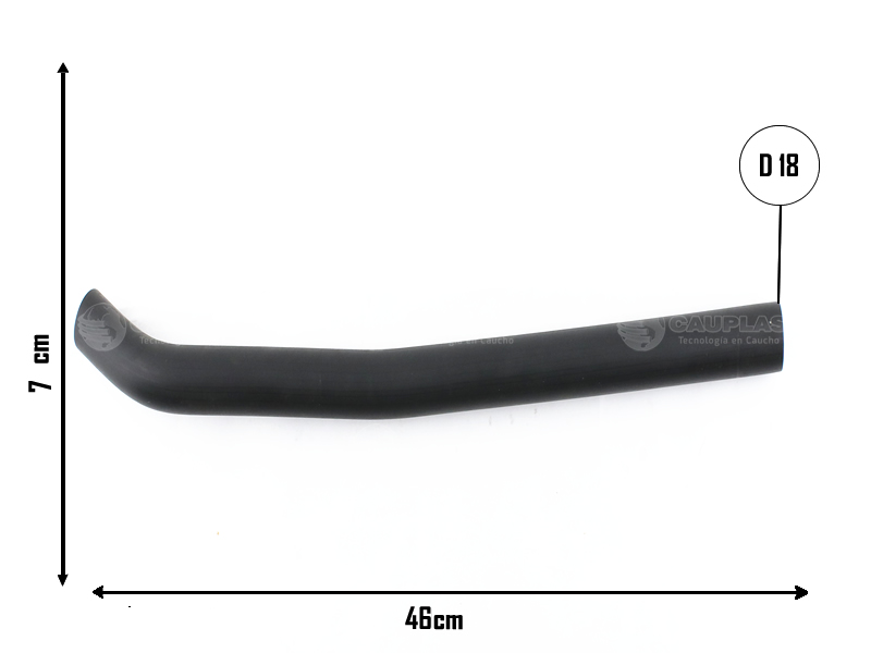 CAUPLAS MANGUERA COMBUSTIBLE FORD RANGER I  =YACO 3930