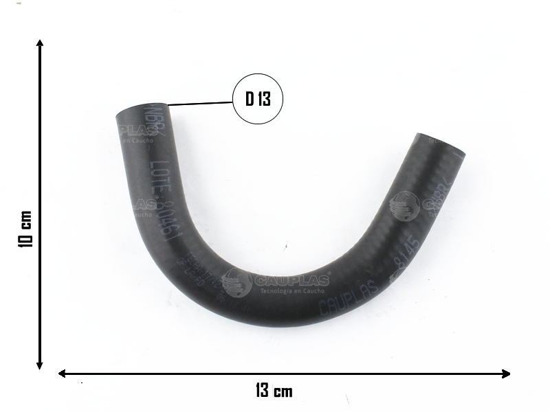 CAUPLAS MANGUERA LUBRICACION FIAT SIENA I OEM:46437456/46522181/82491393 =YACO 2388