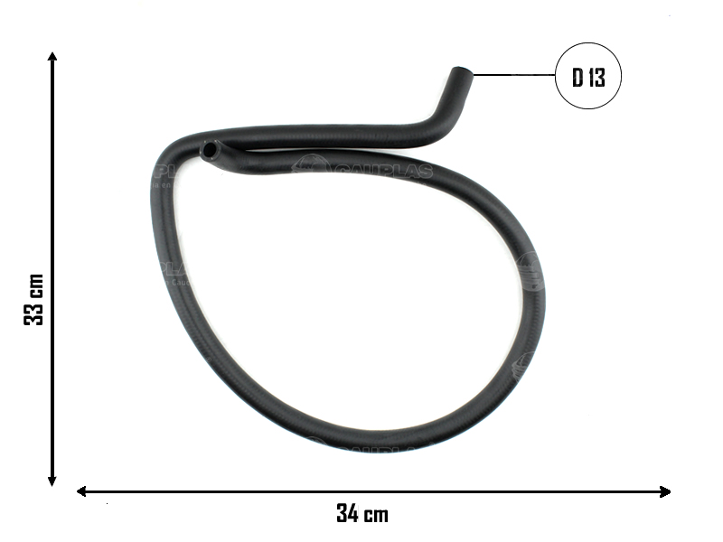 CAUPLAS MANGUERA DIRECCION HIDRAULICA RENAULT 19 TRAFIC I OEM:7702224218 =YACO 1857