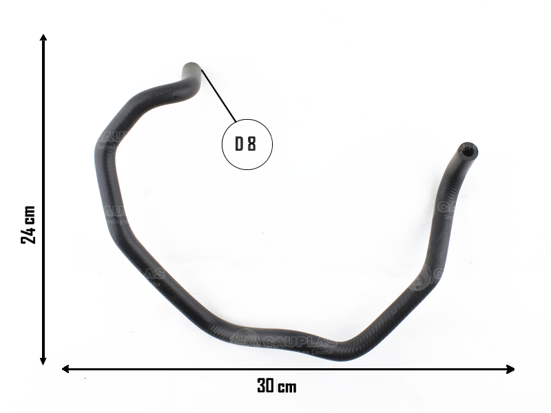 CAUPLAS MANGUERA DIRECC HIDR RETORNO RENAULT SCENIC I MEGANE I =YACO 1945