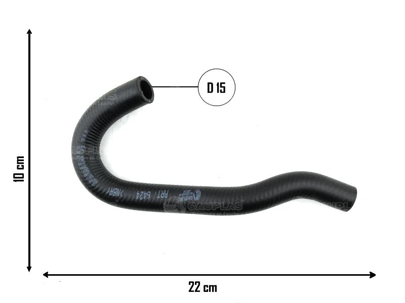CAUPLAS MANGUERA DIRECCION HIDRAULICA RENAULT SCENIC I MEGANE I