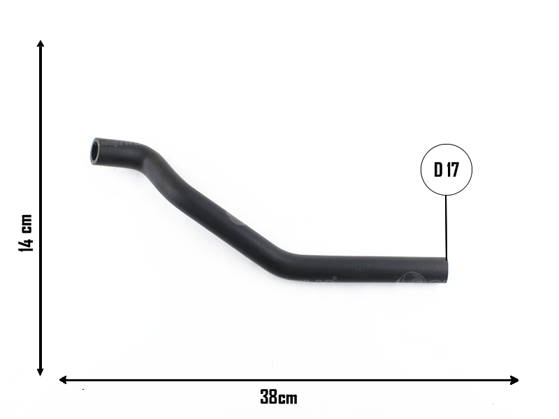 CAUPLAS MANGUERA DIRECCION HIDRAULICA FORD KA II