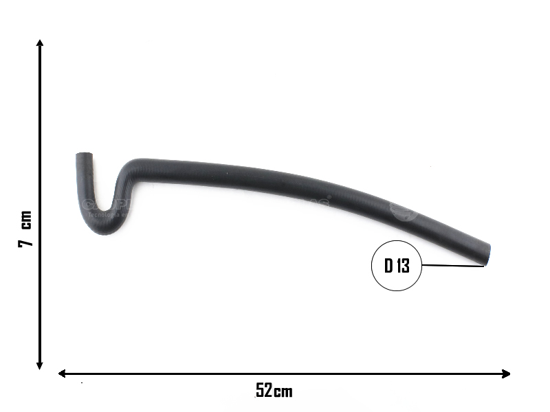 CAUPLAS MANGUERA DIRECCION HIDRAULICA RETORNO FORD ESCORT OEM:BIVA1125