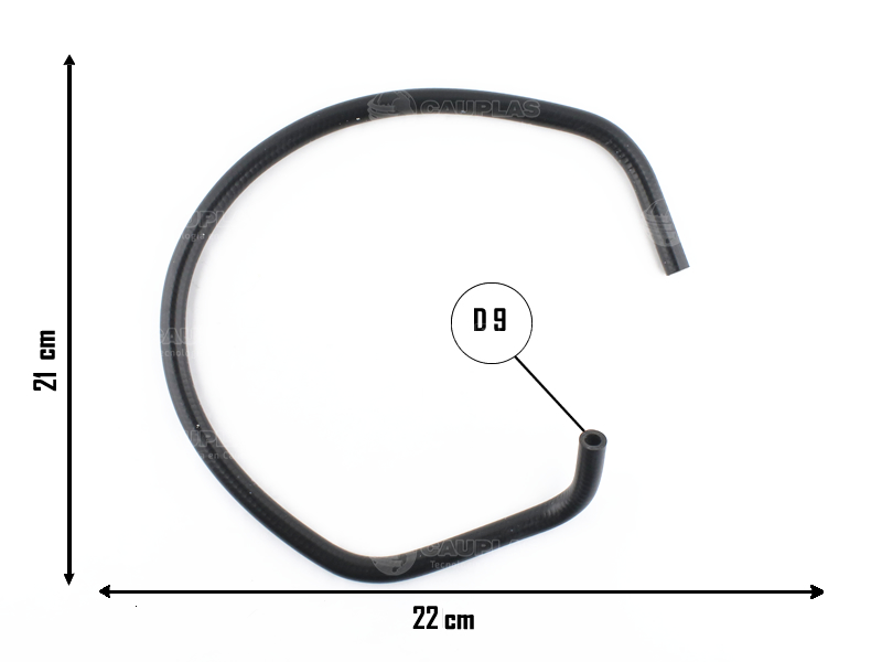 CAUPLAS MANGUERA DIREC HIDR RETORNO FORD ESCORT  =YACO 1947