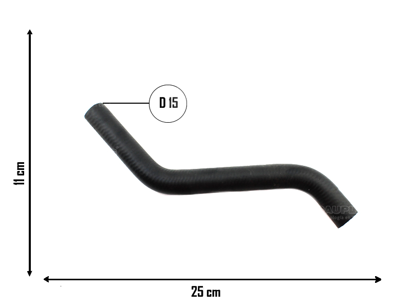 CAUPLAS MANGUERA DIRECCON HIDRAULICA RENAULT TRAFIC I OEM:7700310031