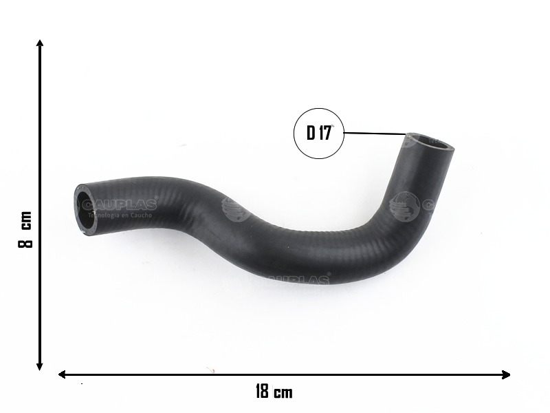 CAUPLAS MANGUERA PASO DE AGUA FORD ECOSPORT I