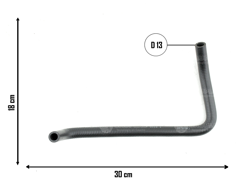 CAUPLAS MANGUERA ENTRADA A/A FIAT DUCATO I OEM:1311152080