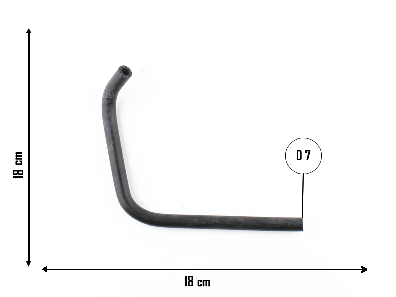 CAUPLAS MANGUERA FILTRO A  EVAPORADOR DE COMBUSTIBLE ESCORT =YACO 337