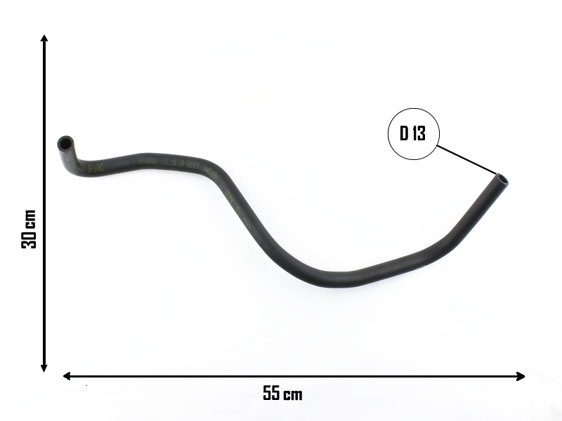 CAUPLAS MANGUERA REFRIGERACION FIAT DUCATO I  YACO 3867