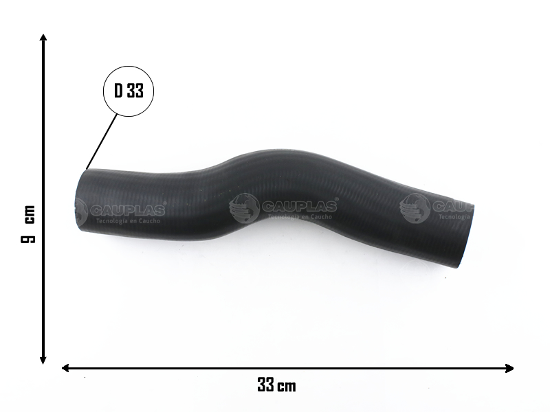 CAUPLAS MANGUERA INTERCOOLER ENTRADA FORD RANGER I