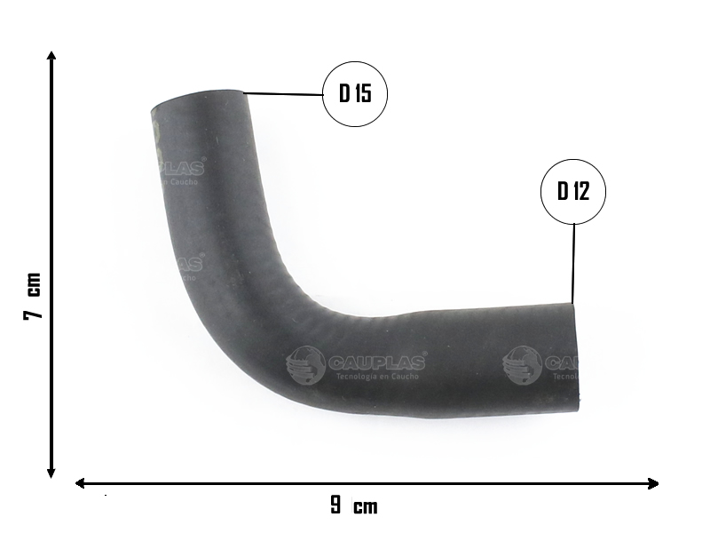 CAUPLAS MANGUERA REFRIGERACION RENAULT CLIO II OEM:8200147893 =YACO 3558