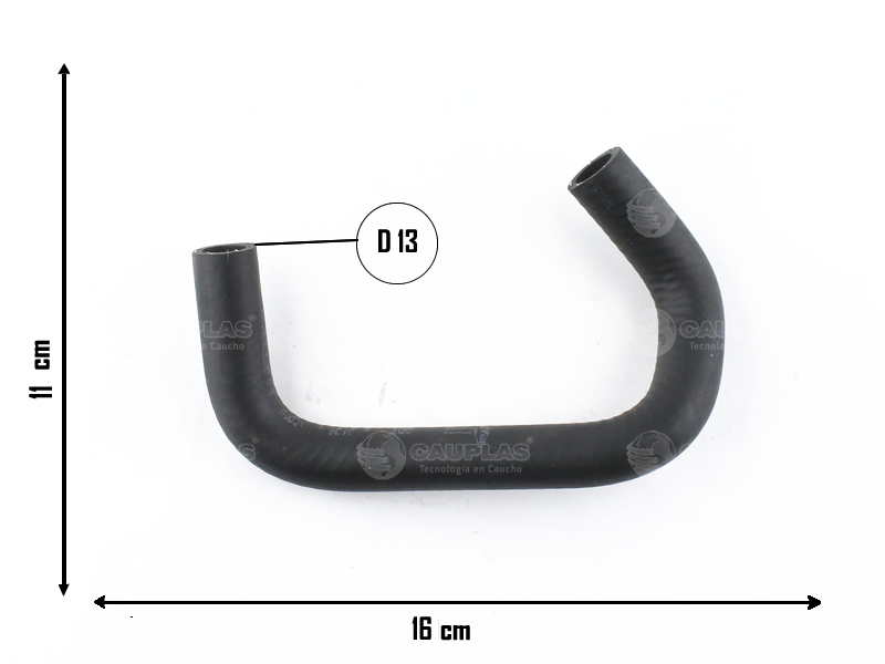 CAUPLAS MANGUERA REFRIGERACION FIAT TEMPRA OEM:7699603 =YACO 2560