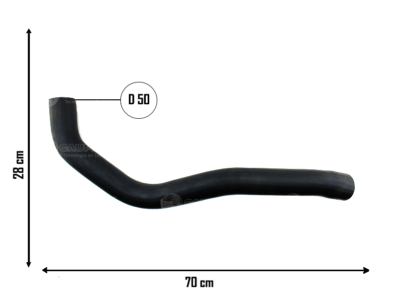 CAUPLAS MANGUERA CIRCULACION DE AIRE  RENAULT MASTER OEM:8200140254