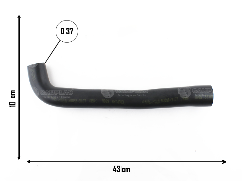 CAUPLAS MANGUERA COMBUSTIBLE F100