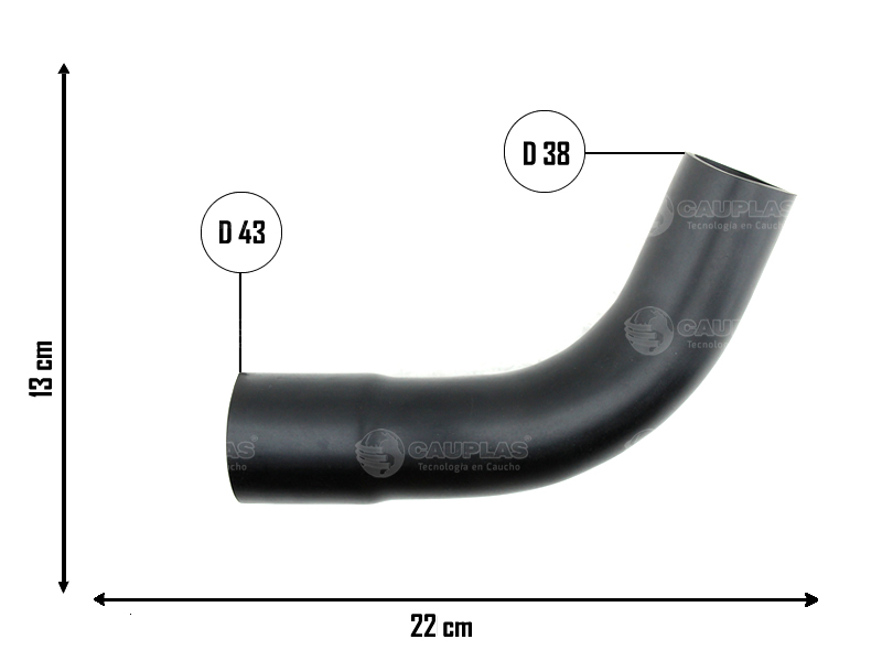 CAUPLAS MANGUERA COMBUSTIBLE FORD RANGER I =YACO 2927