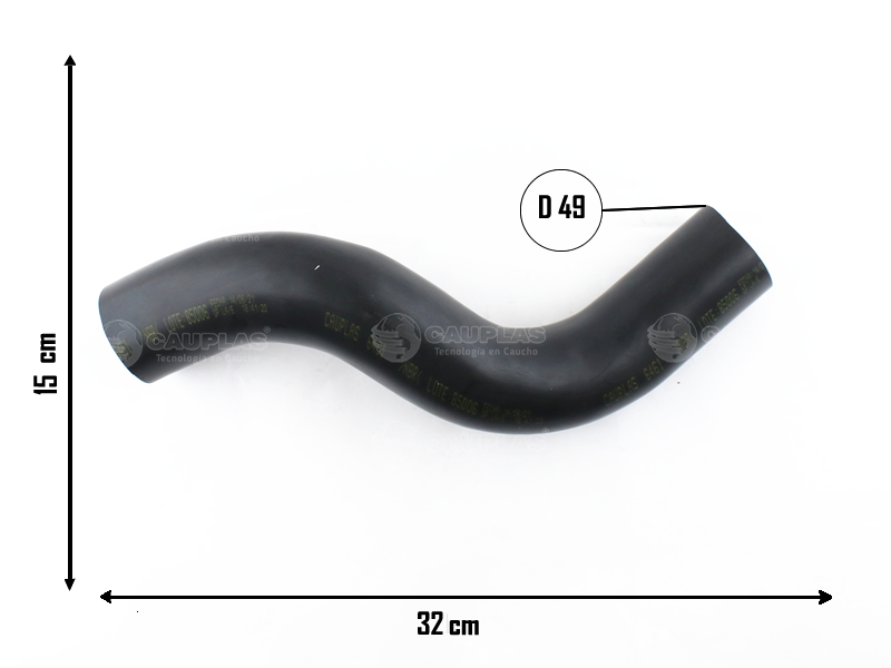 CAUPLAS MANGUERA COMBUSTIBLE RENAULT 21 OEM:7702094310 =YACO 1175
