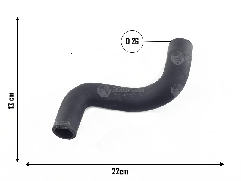 CAUPLAS MANGUERA RADIADOR SUPERIOR RENAULT KWID