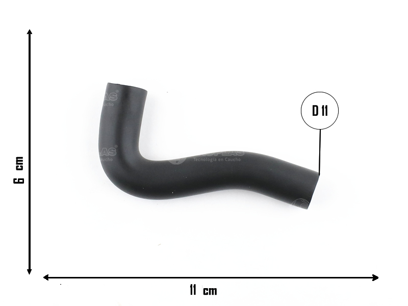 CAUPLAS MANGUERA RECUPERACION DE GASES RENAULT TRAFIC I OEM:7702086448 =YACO 2588