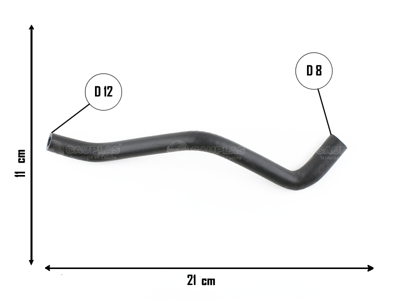 CAUPLAS MANGUERA CALEFACCION RENAULT 9