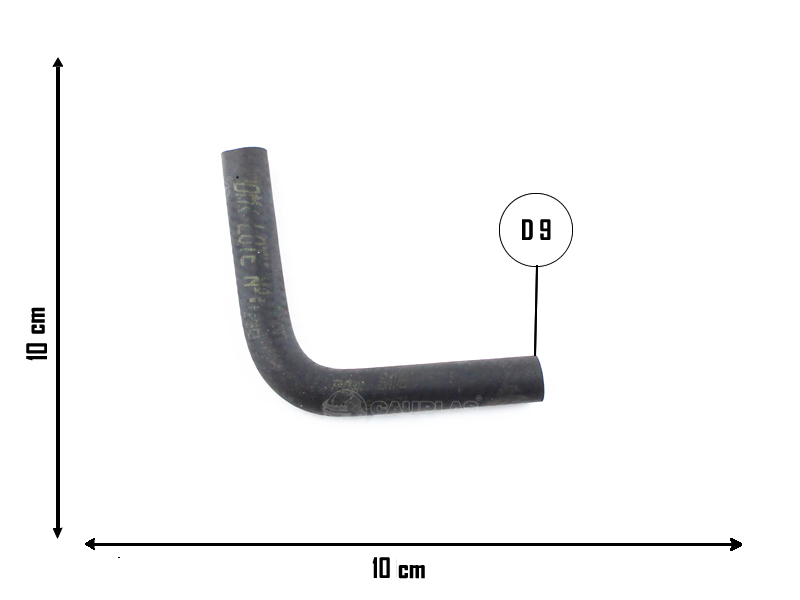 CAUPLAS MANGUERA TERMOSTATO A MOTOR FIAT DUNA 