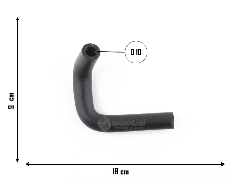 CAUPLAS MANGUERA REFRIGERACION RENAULT TRAFIC I OEM:7702086139 =YACO 171