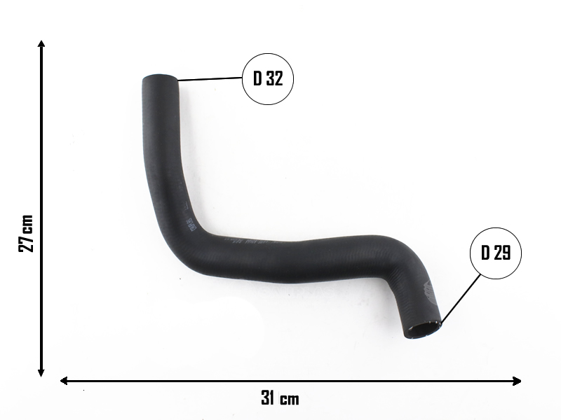 CAUPLAS MANGUERA RADIADOR SUPERIOR RENAULT DUSTER LOGAN II SANDERO II OEM:215016471R