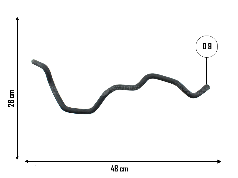 CAUPLAS MANGUERA VASO DE EXPANSION RENAULT LOGAN II SANDERO II