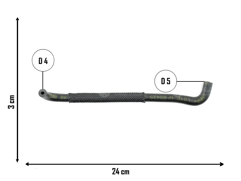 CAUPLAS MANGUERA MULTIPLE DE ADMISION A SENSOR RENAULT MEGANE I SCENIC I