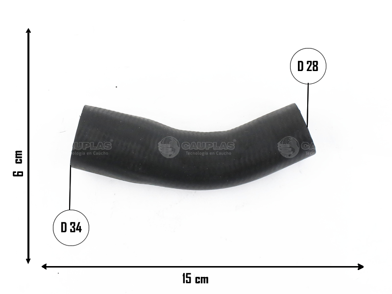 CAUPLAS MANGUERA PASO DE AGUA RENAULT MASTER II OEM:7701062288