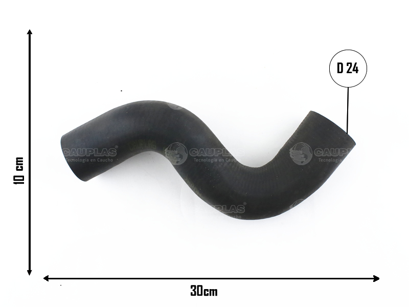 CAUPLAS MANGUERA RADIADOR INFERIOR FIAT BRAVO I  MAREA OEM:46410124 4645166 =YACO 3421