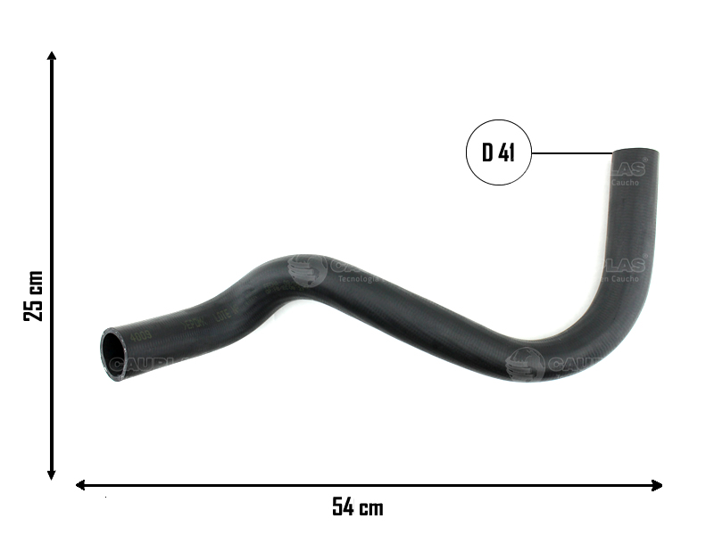 CAUPLAS MANGUERA RADIADOR INFERIOR F100 F250 F350 F4000