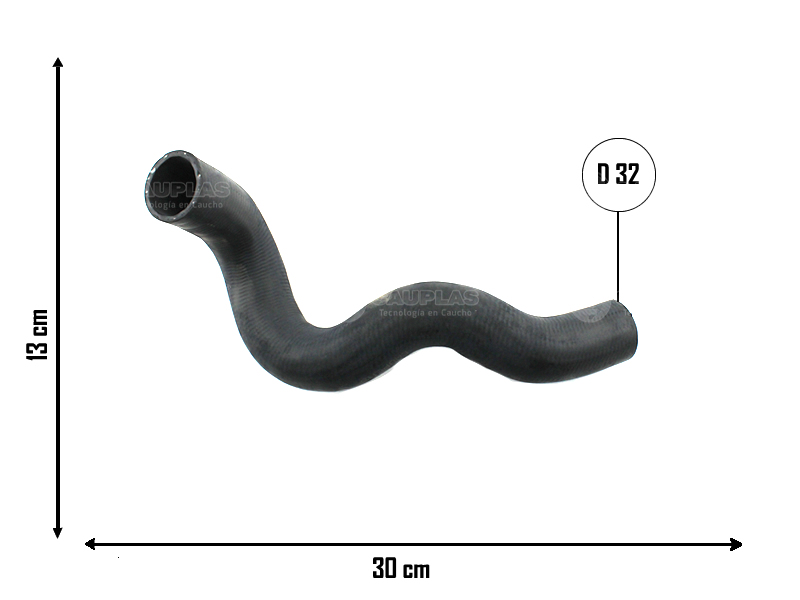 CAUPLAS MANGUERA RADIADOR INF RENAULT KOLEOS NISSAN XTRAIL